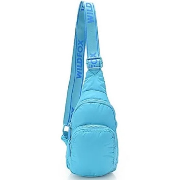 Wildfox Light Blue Crossbody Bag - Picture 1 of 2